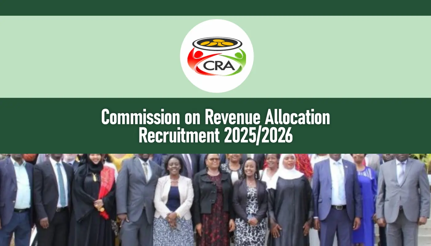 CRA Recruitment 2025/2026 Jobs Application Form Portal