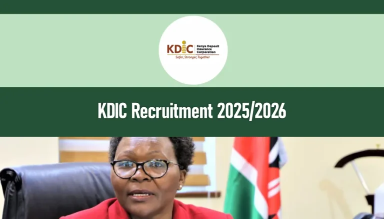 KDIC Recruitment 2025/2026 Open Vacancies, Application Form Portal