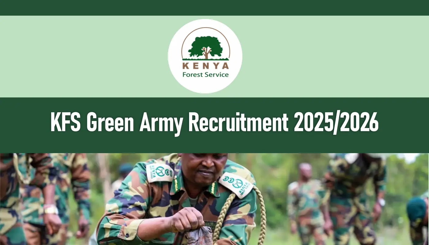 KFS Green Army Recruitment 2025/2026 Application Form Portal