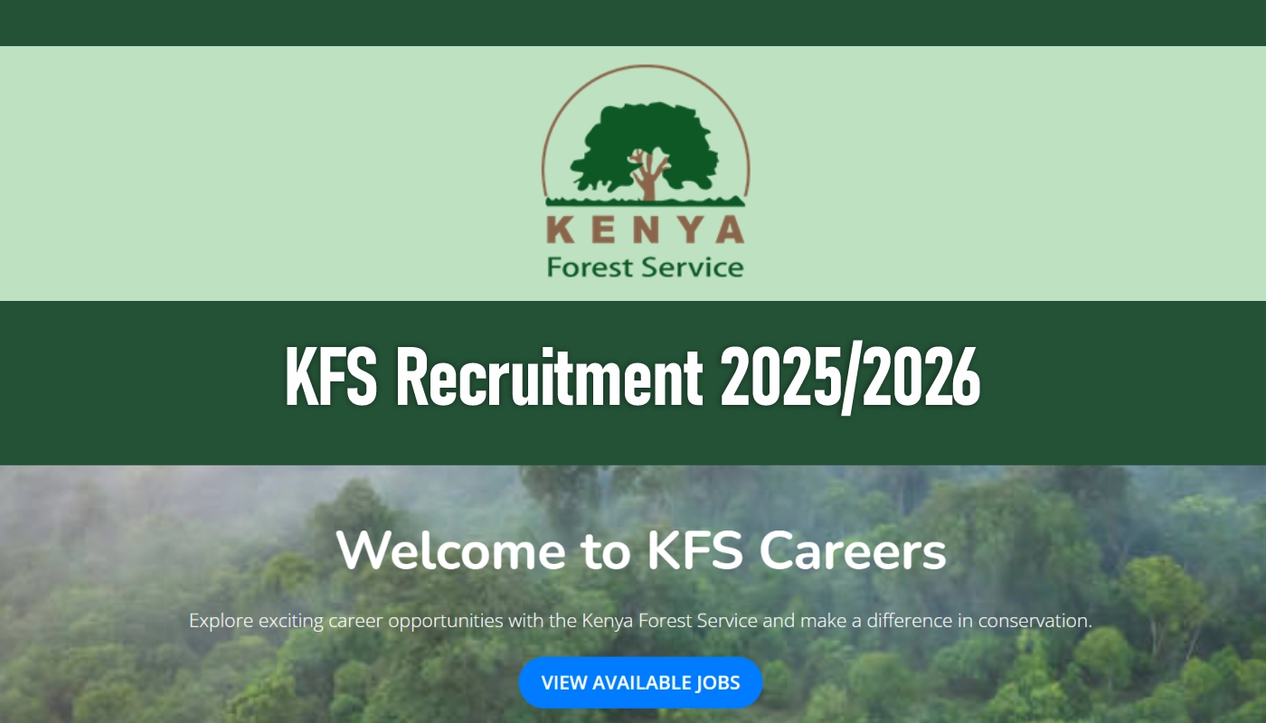 KFS Recruitment 2025/2026 Dates & Centers Application Form Portal