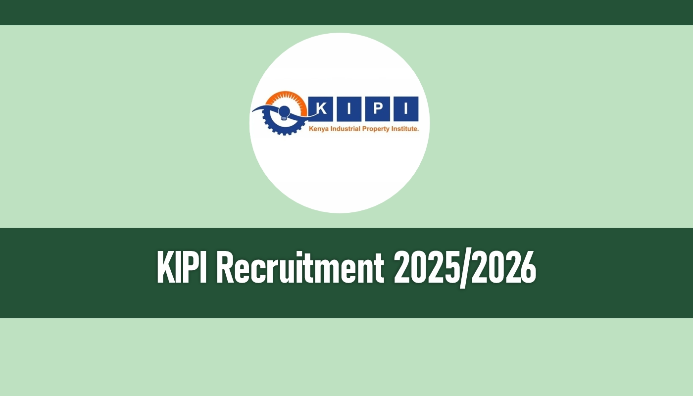 KIPI Recruitment 2025/2026 Jobs Application Form Portal