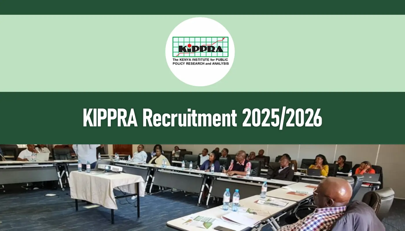 KIPPRA Jobs 2025/2026 Recruitment Application Form Portal
