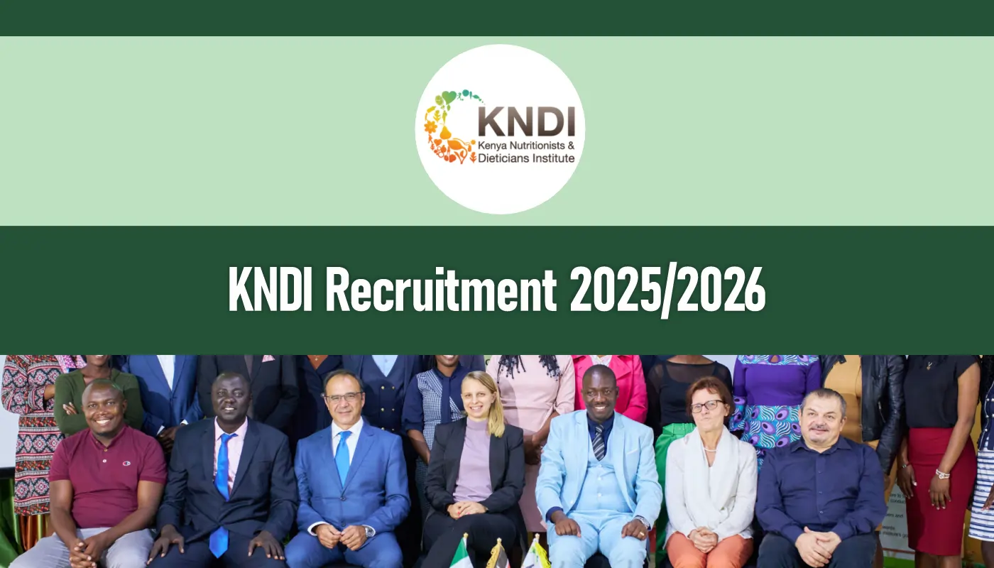 KNDI Recruitment 2025/2026 Jobs Application Form Portal