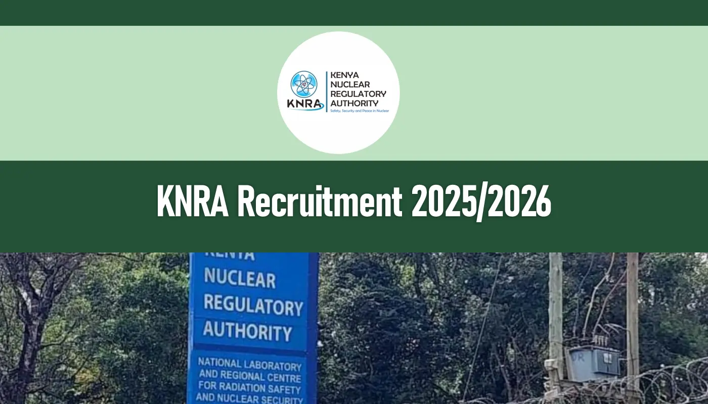 KNRA Recruitment 2025/2026 Application Form Portal