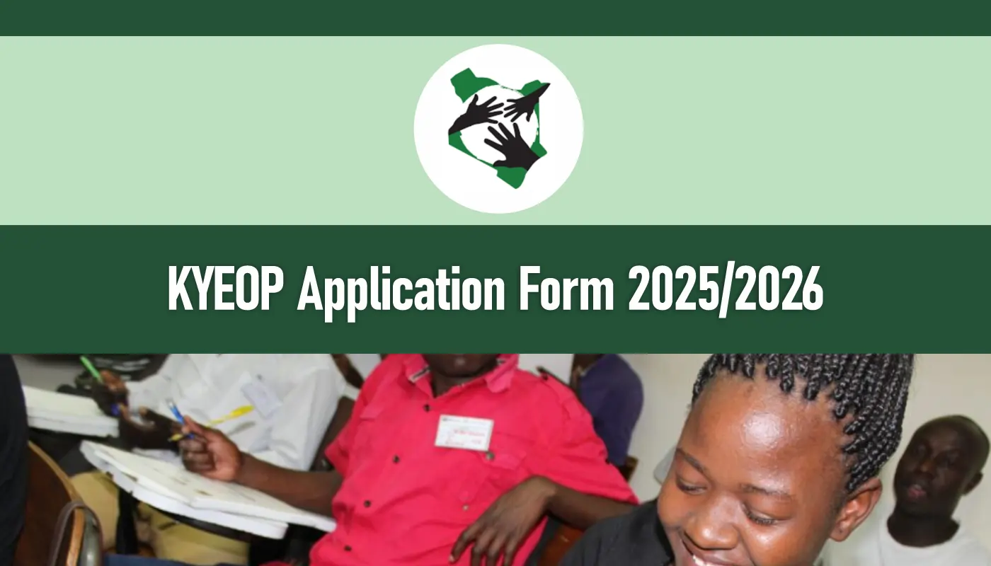 KYEOP Application Form 2025/2026 NYOTA Registration Portal