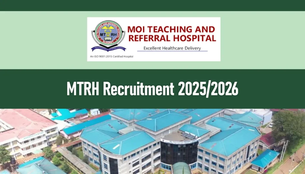 MTRH Recruitment 2025/2026 Jobs Application Form Portal