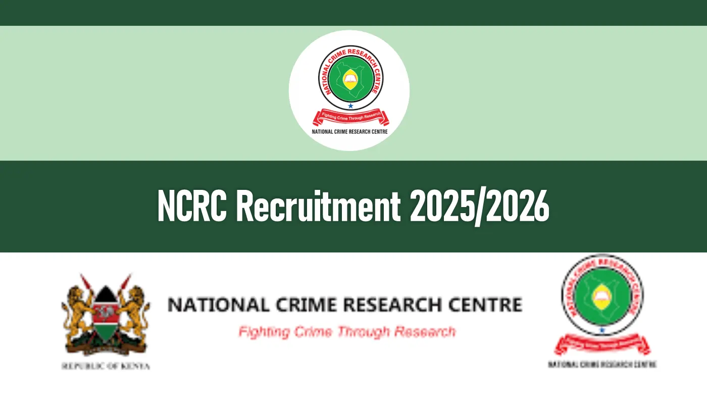 NCRC Recruitment 2025/2026 Jobs Application Form Portal