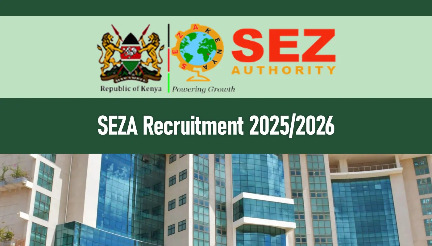 SEZA Recruitment 2025/2026 Jobs Application Form Portal