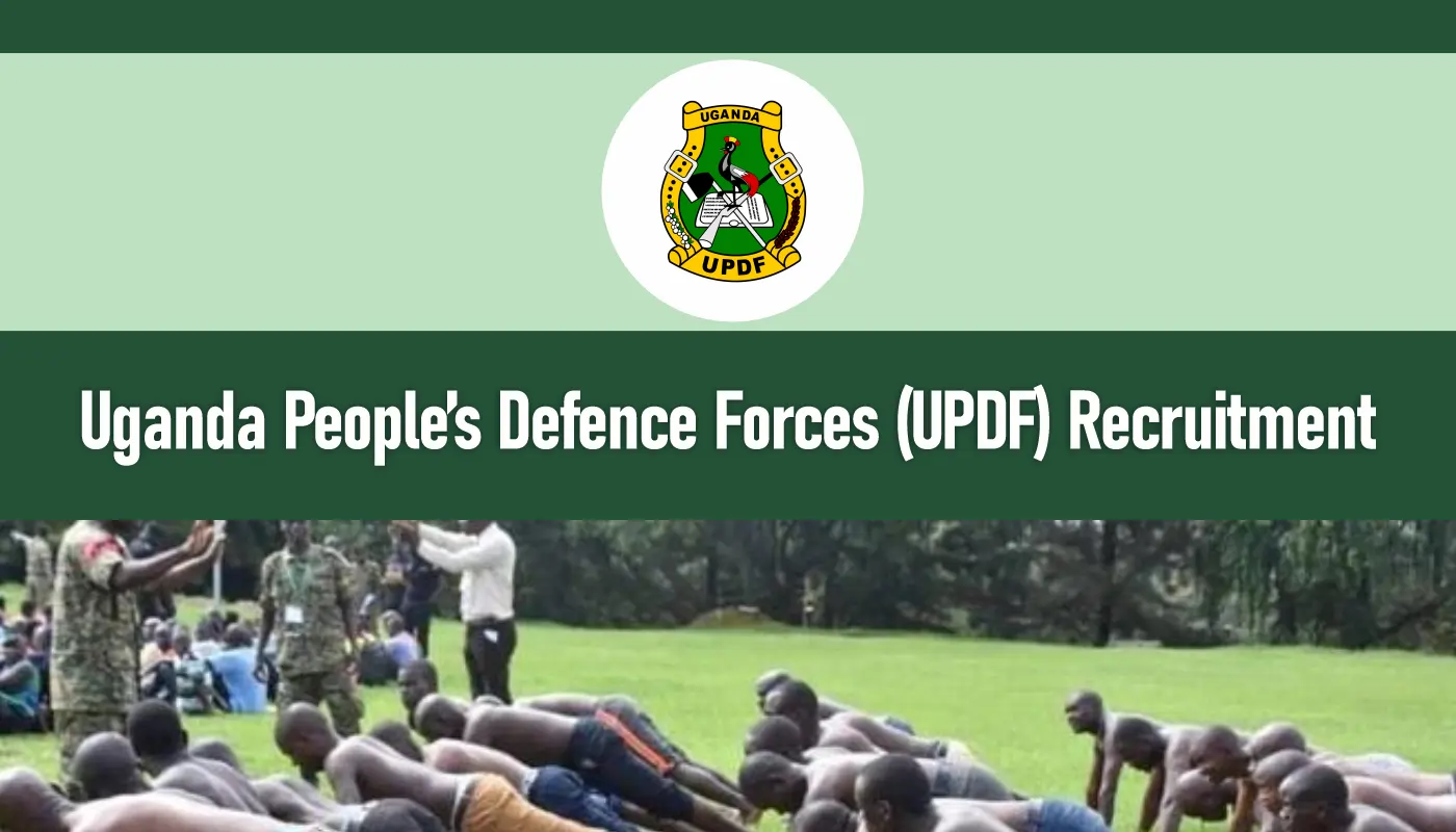 UPDF Recruitment 2025 to 2026 Dates, Application Form PDF