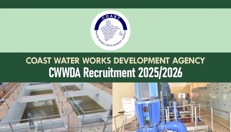 CWWDA Recruitment 2025/2026 Application Form Portal