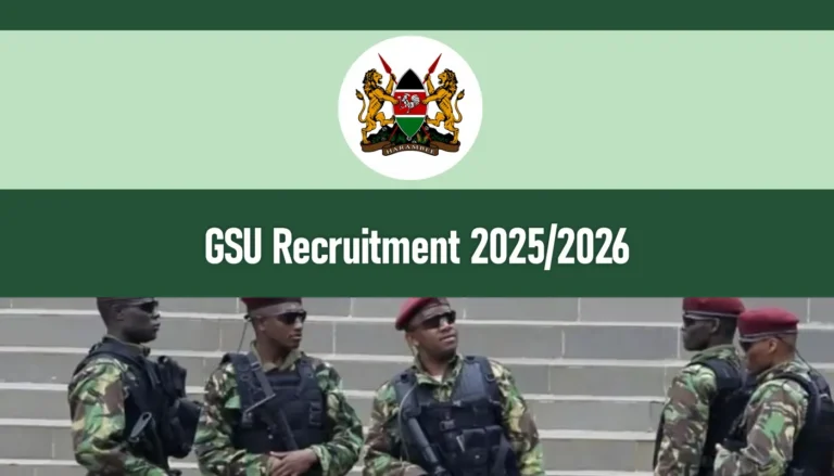 GSU Recruitment 2025/2026 Dates, Center, Application Form Portal