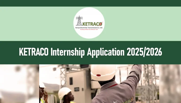 KETRACO Internship 2025/2026 Application Form, Dates, Portal