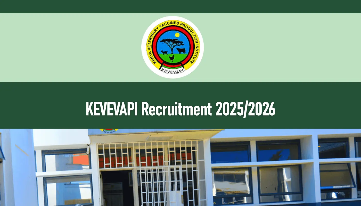 KEVEVAPI Recruitment 2025/2026 Jobs Application Form Portal