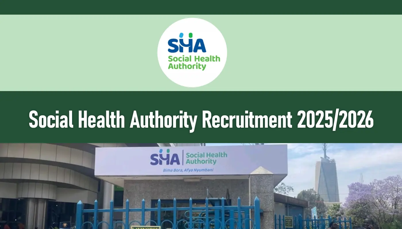 Social Health Authority Recruitment 2025/2026 Online Application