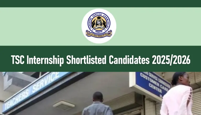 TSC Internship Shortlisted Candidates 2025/2026 PDF is Out