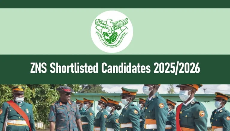 ZNS Shortlisted Candidates 2025/2026 PDF Download | Check Here