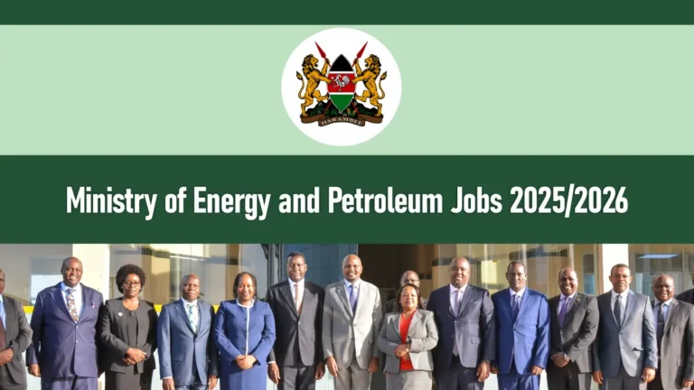 Ministry of Energy Recruitment 2025/2026 Job Vacancies Career Portal