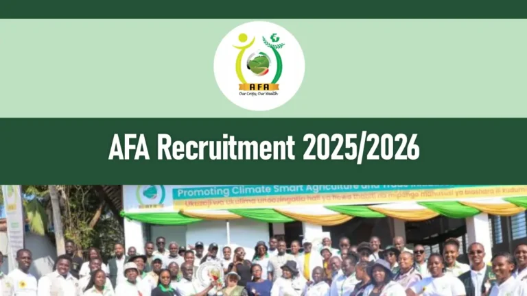 AFA Recruitment 2025/2026 Application Form Portal