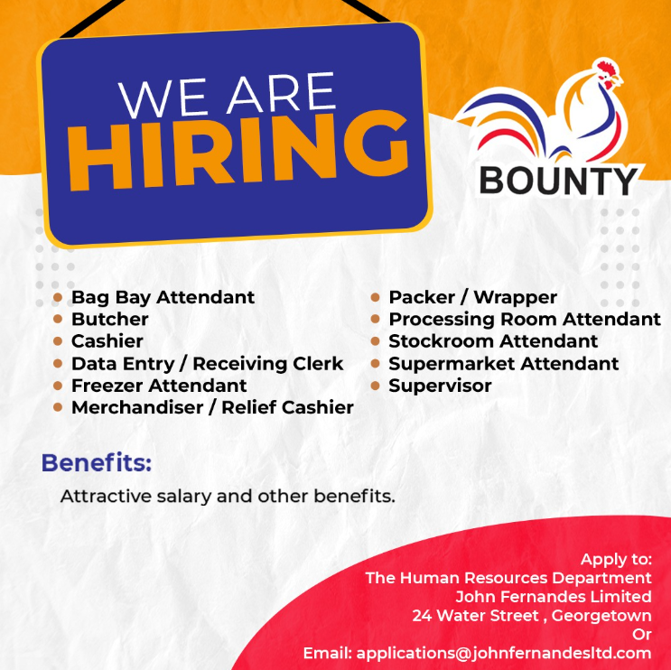 Bounty Supermarket Jobs 2025/2026 Application Form Portal