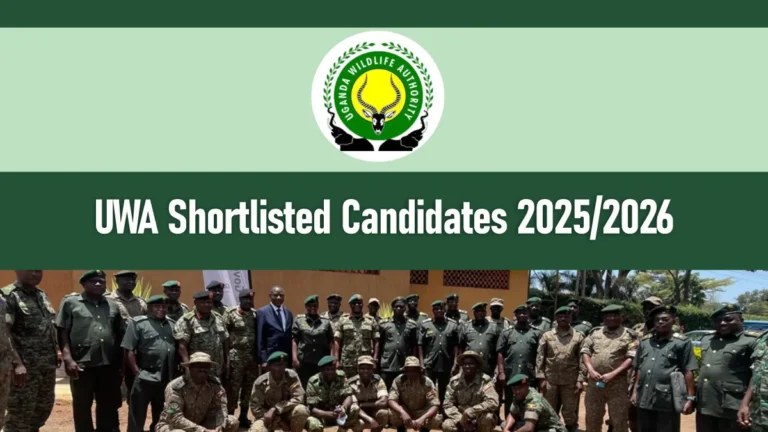 UWA Shortlisted Candidates 2025/2026 PDF Download