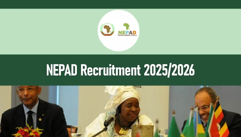 NEPAD Recruitment 2025/2026 Application Form Portal
